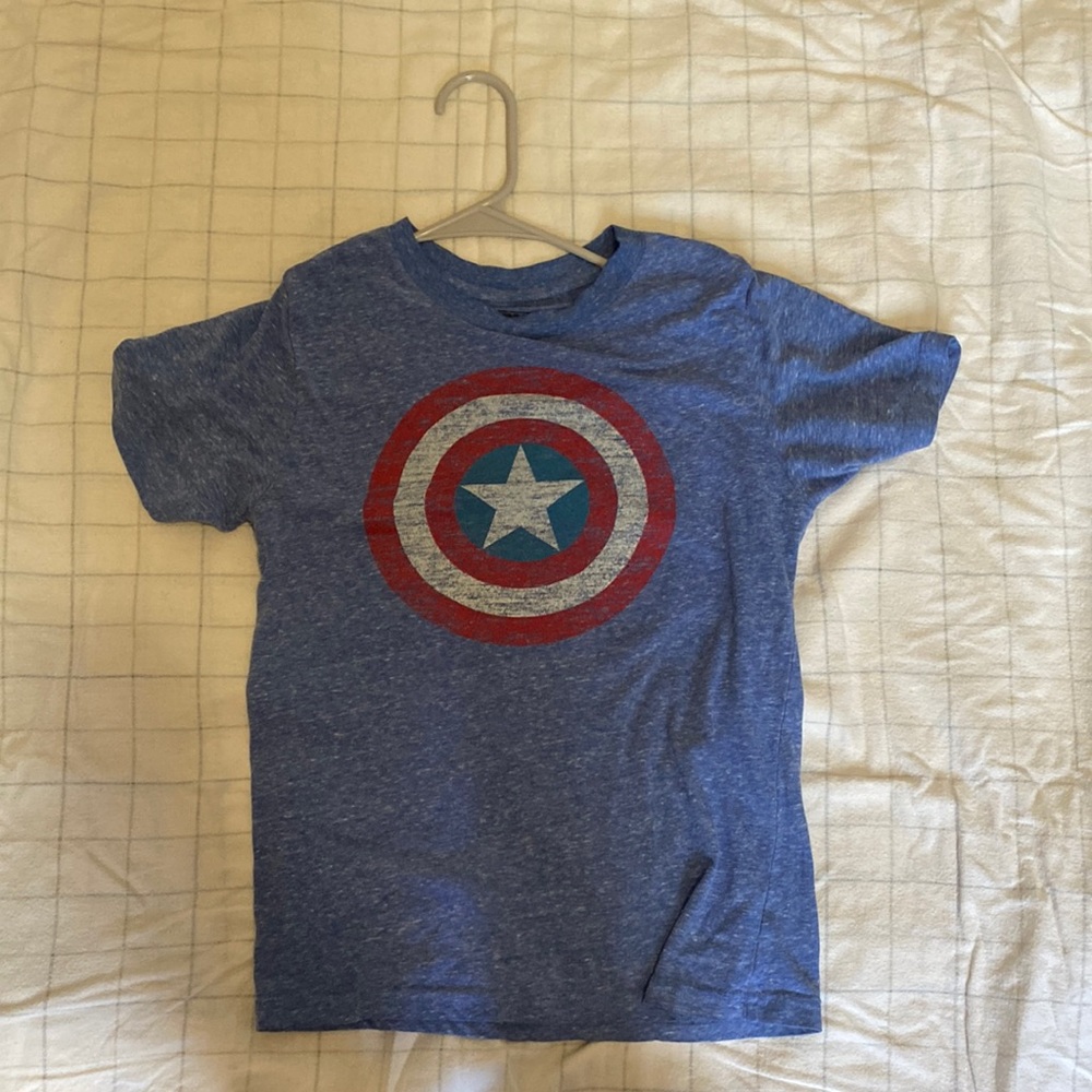 Blue Marvel shirt in a size S.